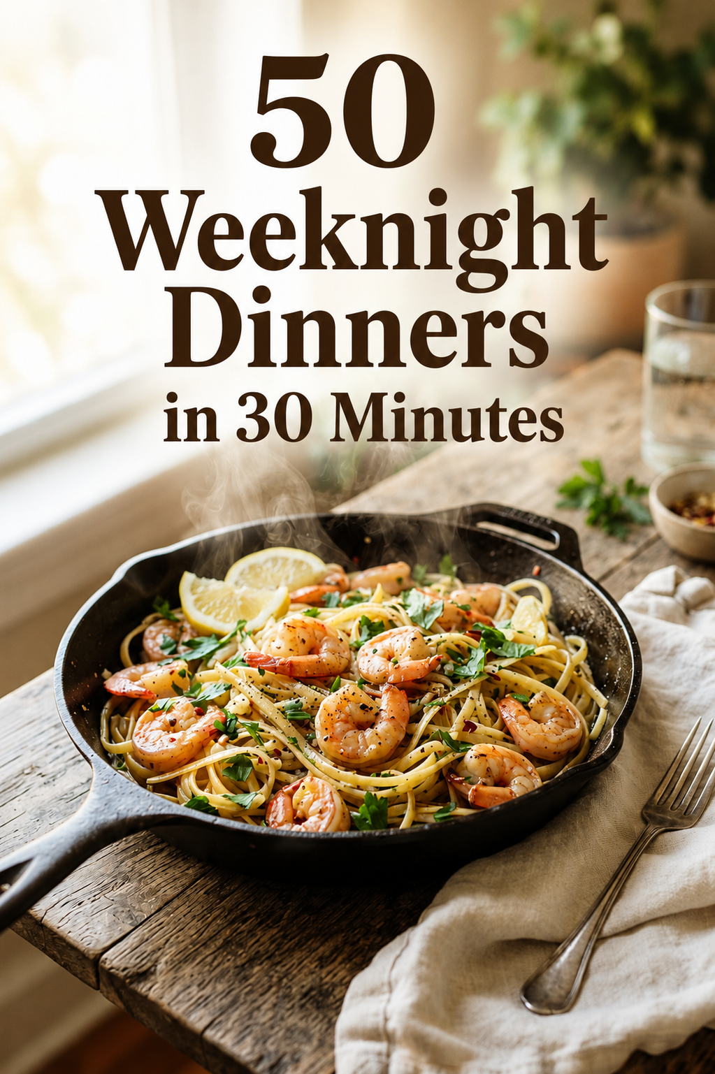 50 Weeknight Dinners in 30 Minutes cover