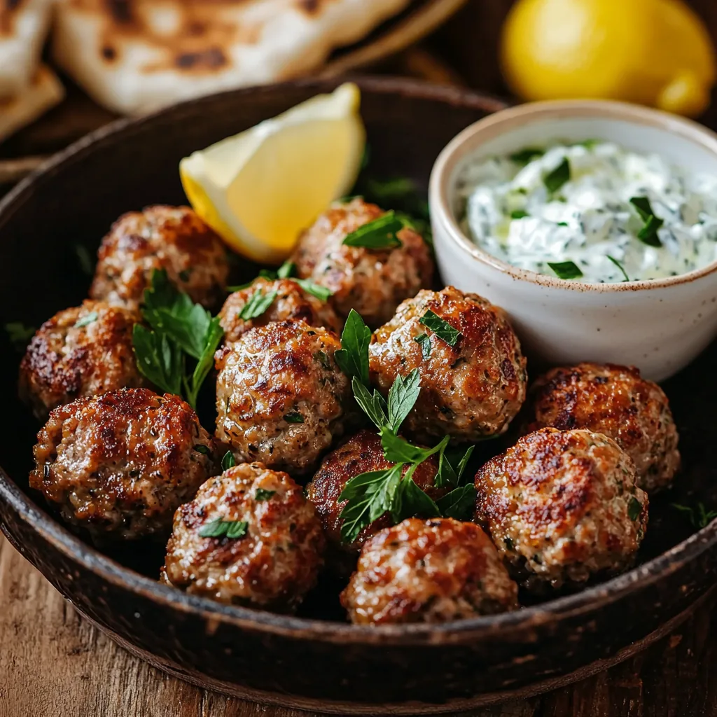 Greek Meatballs (Keftedes)