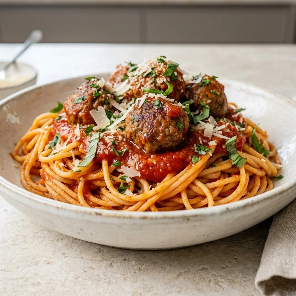 Spaghetti with Meatballs