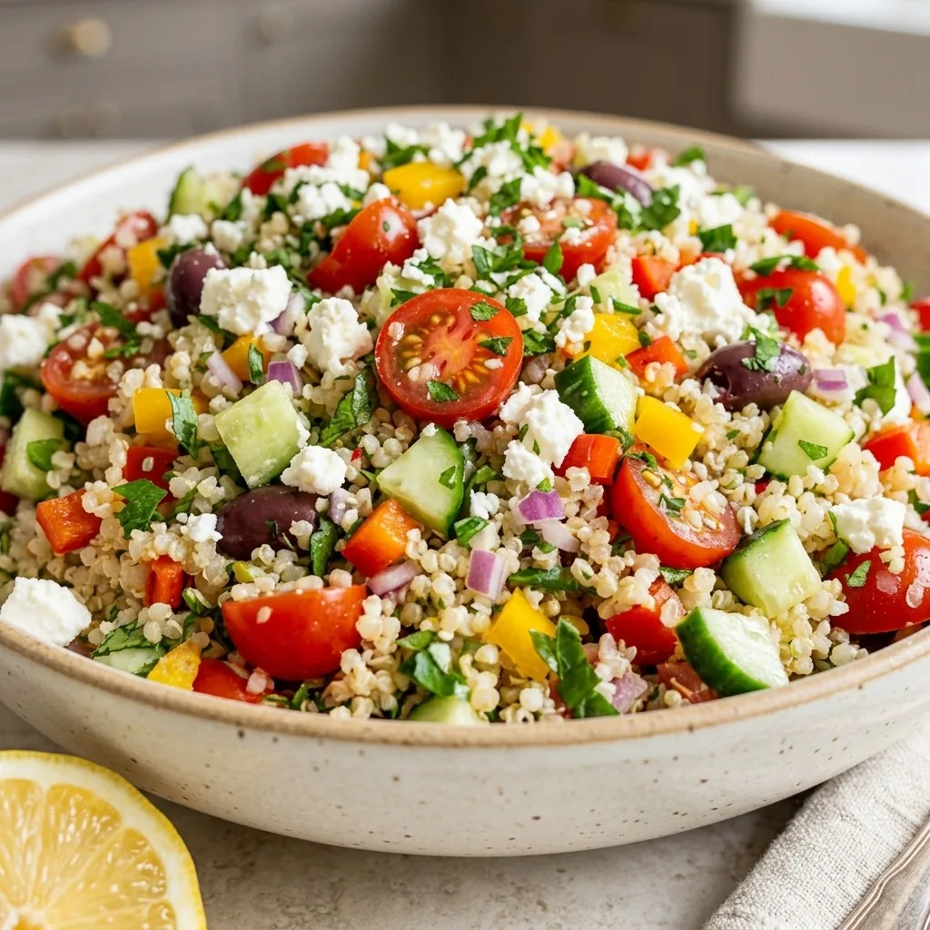 Mediterranean Quinoa Salad