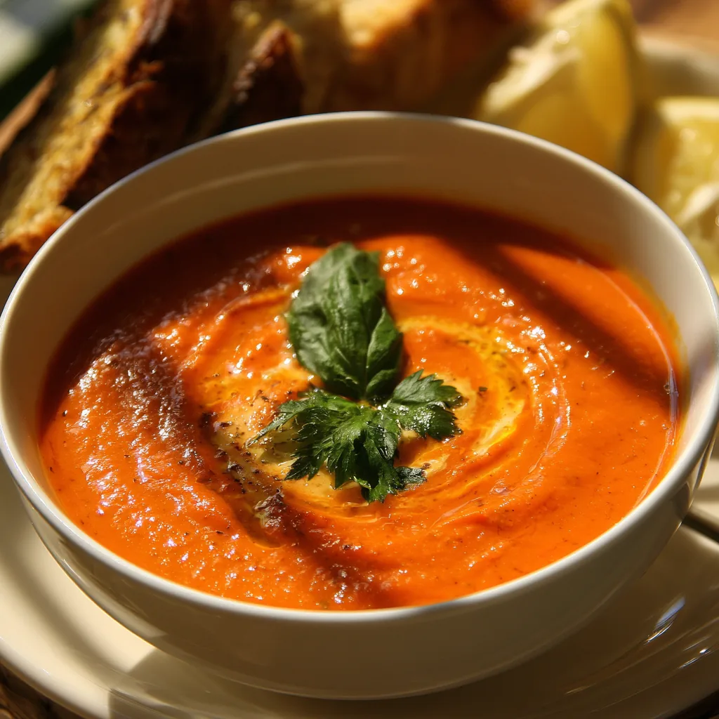 Roasted Red Pepper Soup
