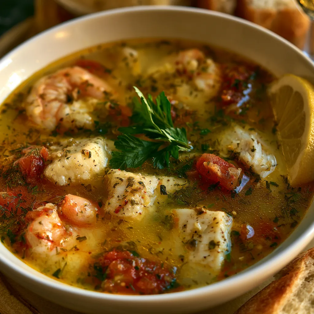 Mediterranean Fish Soup