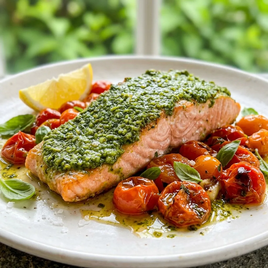 Pesto Salmon
