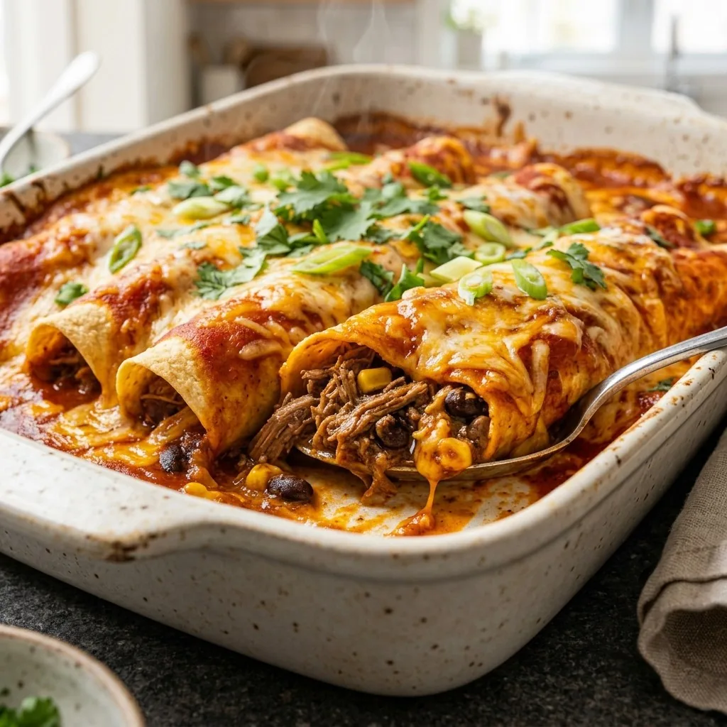 Beef Enchiladas