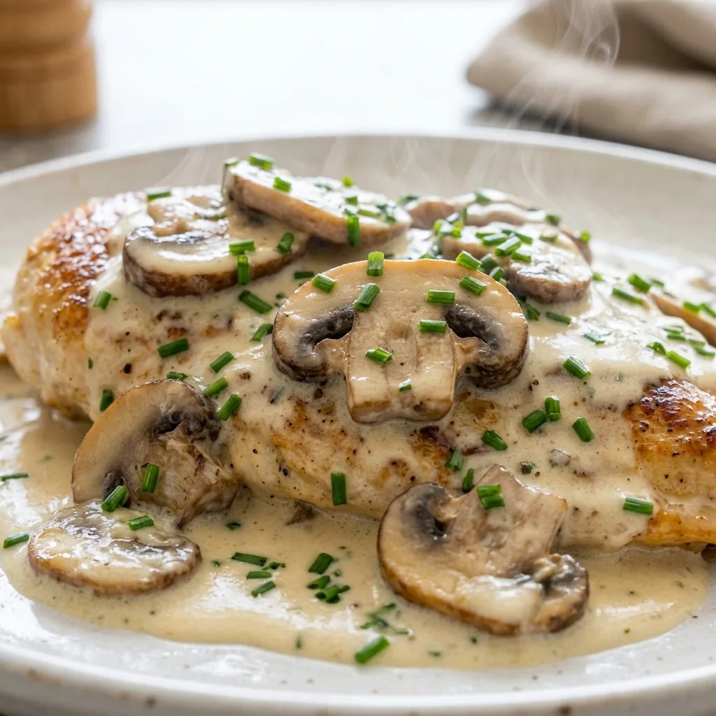 Creamy Mushroom Chicken