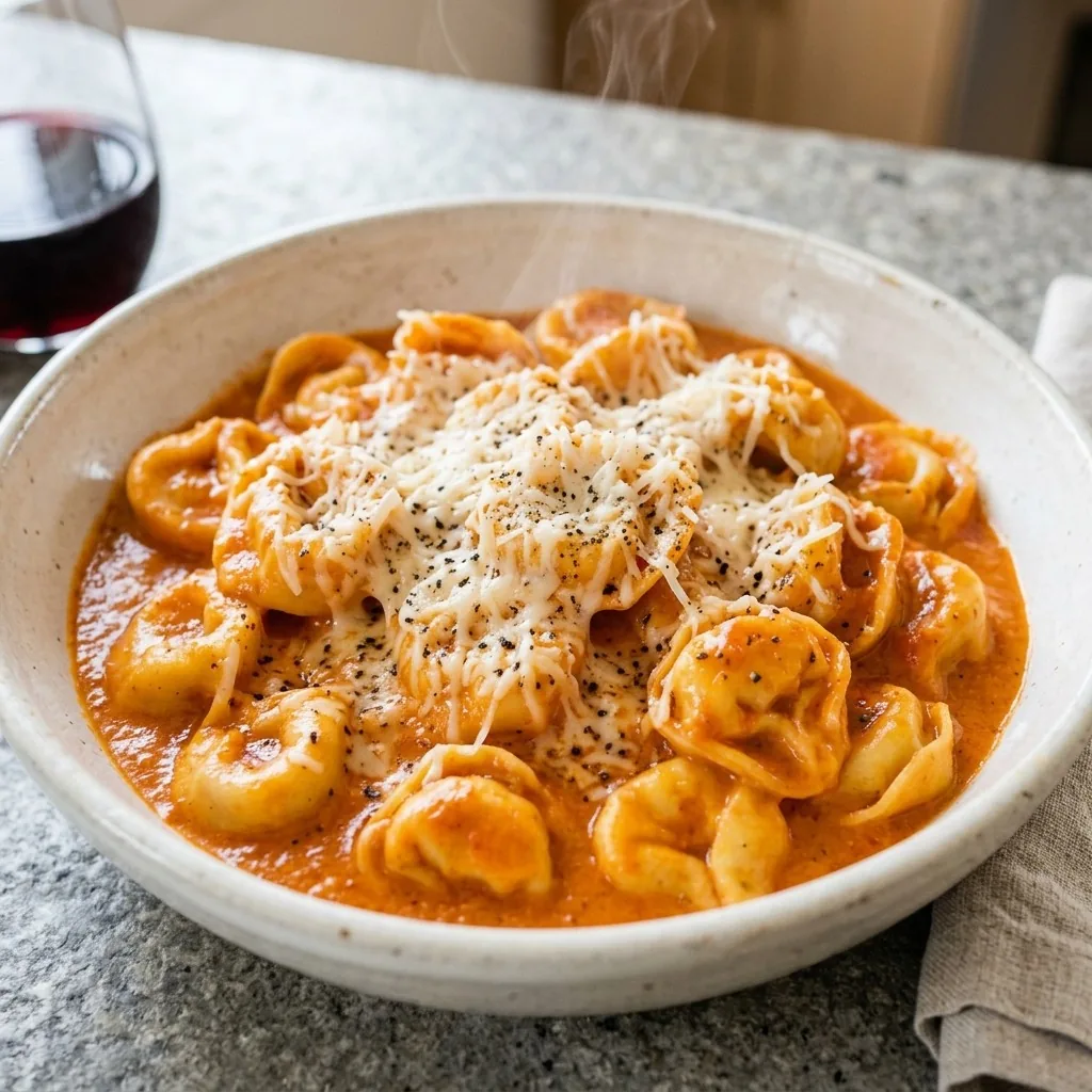 Creamy Tomato Tortellini