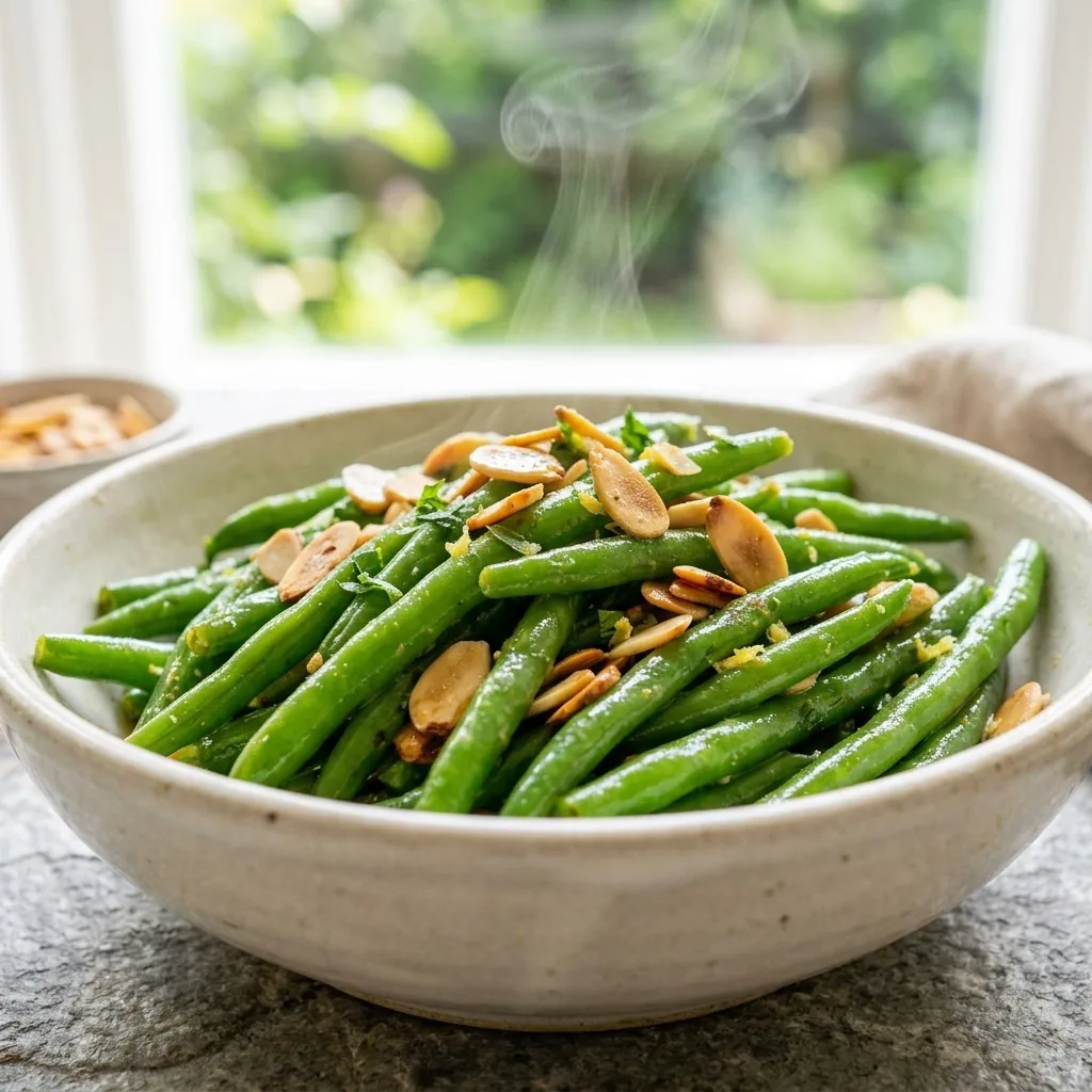 Green Beans Almondine