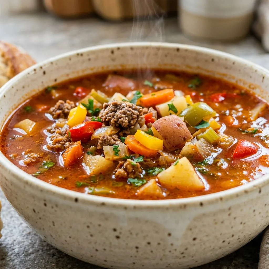 Hamburger Soup