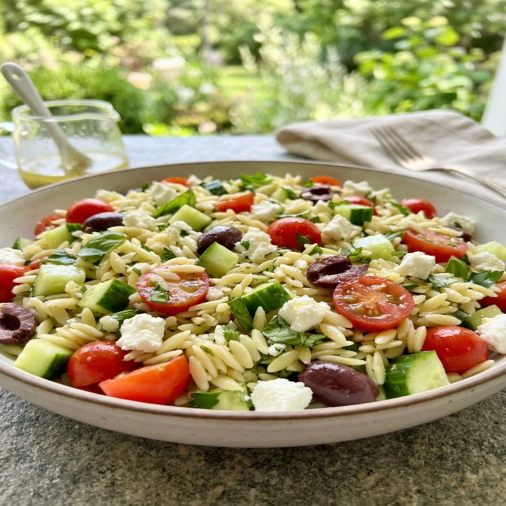 Greek Orzo Salad
