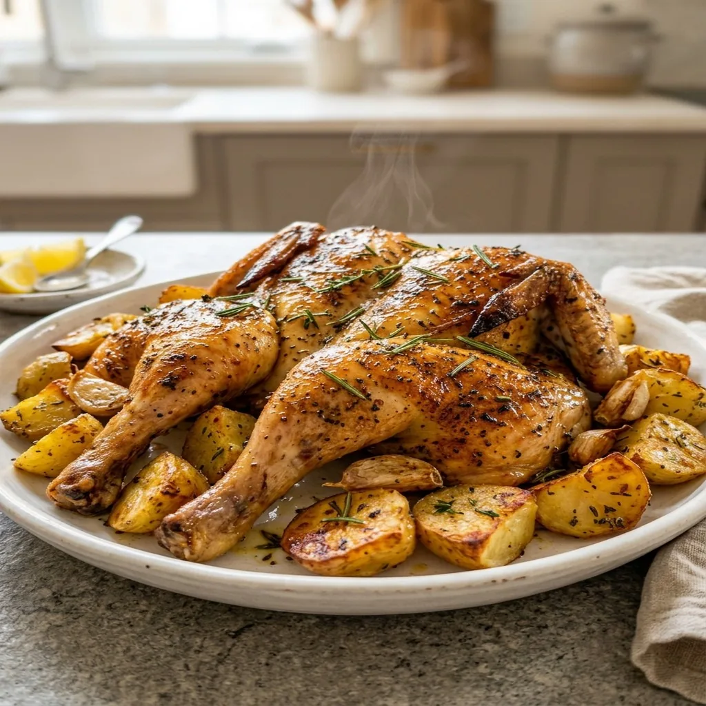 Lemon Herb Roast Chicken