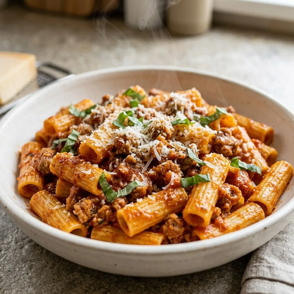 Sausage Rigatoni
