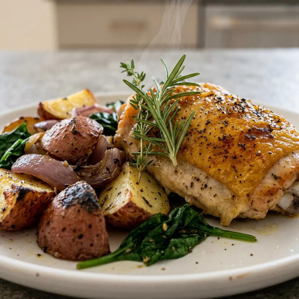 Sheet-Pan Chicken and Veggies