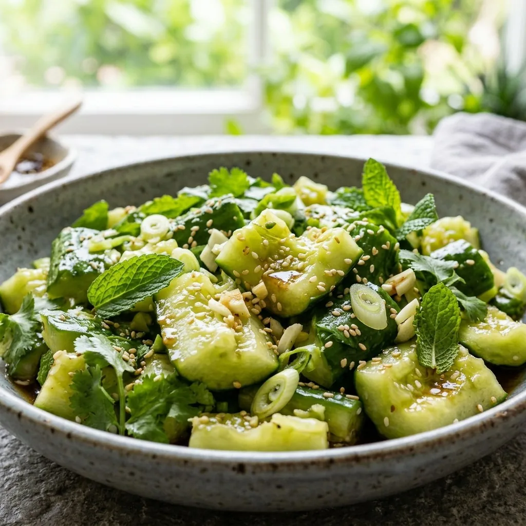 Chinese Smashed Cucumber Salad