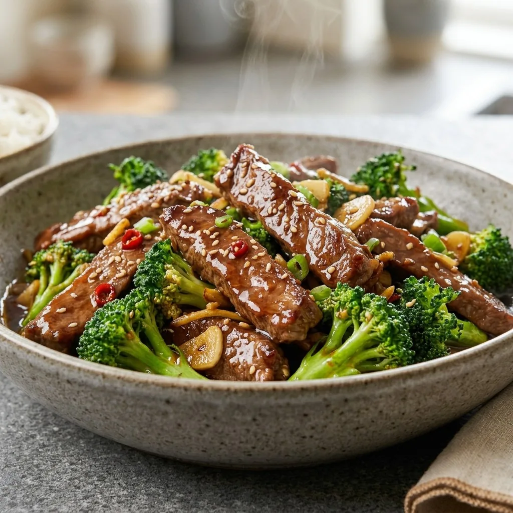 Beef and Broccoli Stir Fry