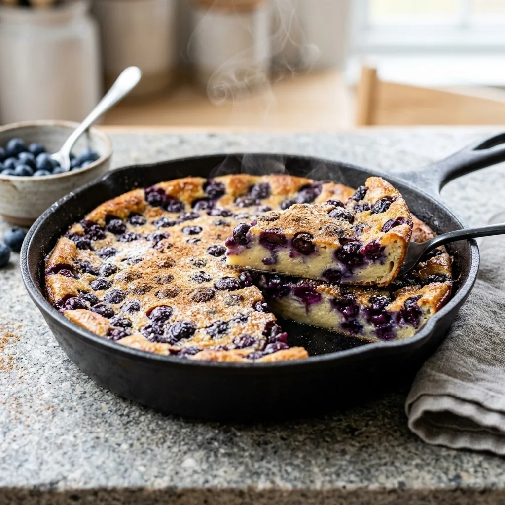 Blueberry Clafoutis
