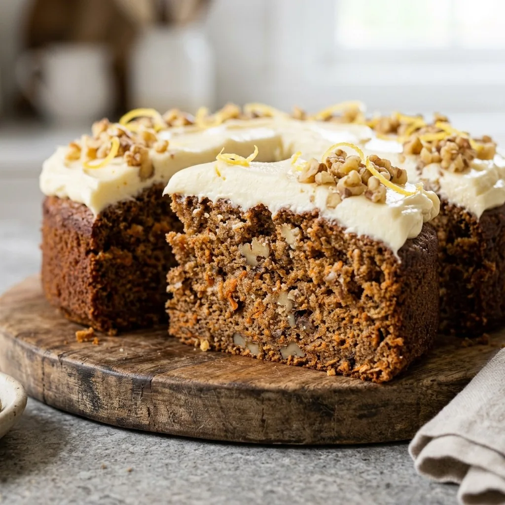 Carrot Cake with Cream Cheese Frosting