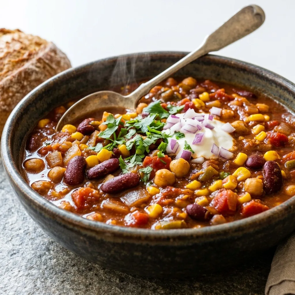 Hearty Vegetarian Chili