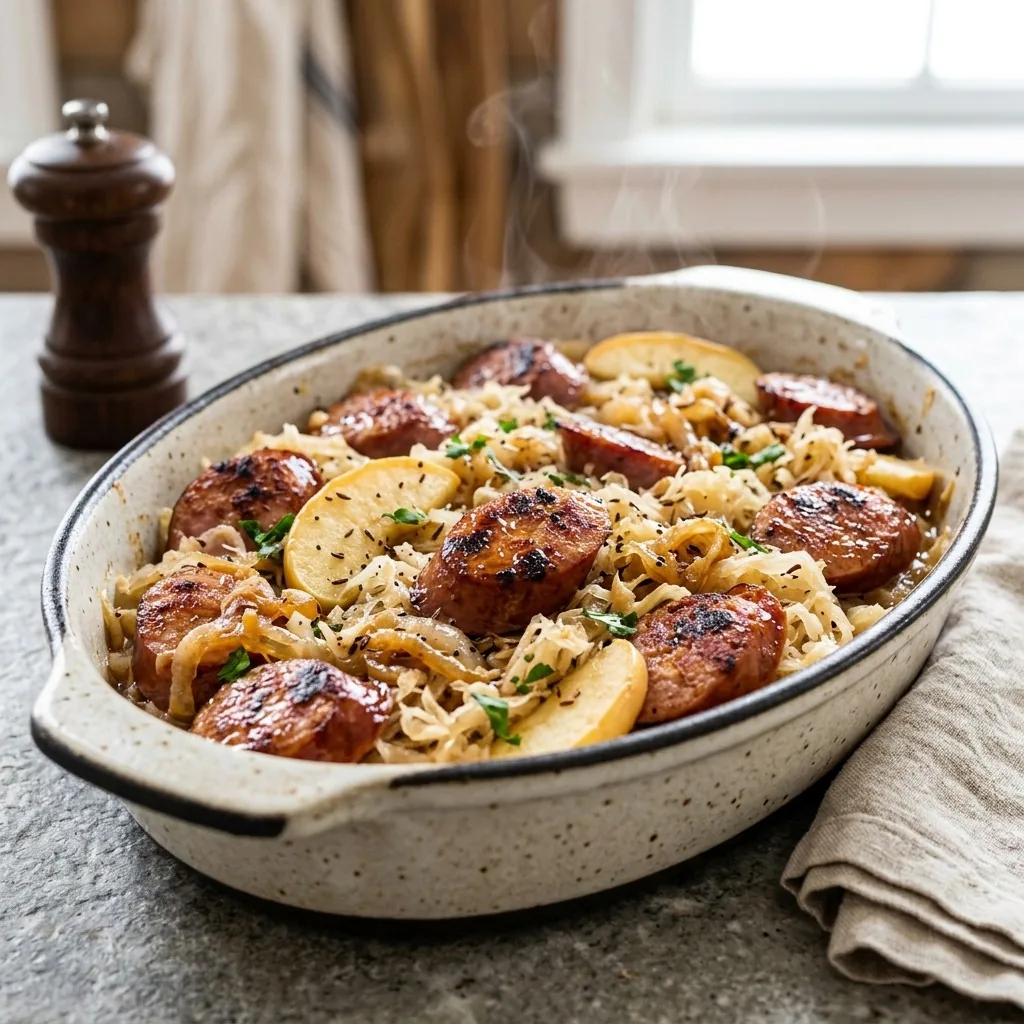 Kielbasa and Sauerkraut