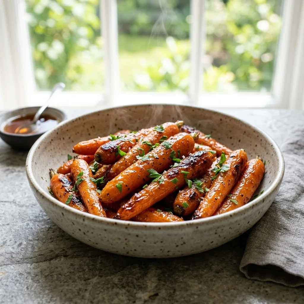 Maple Roasted Carrots
