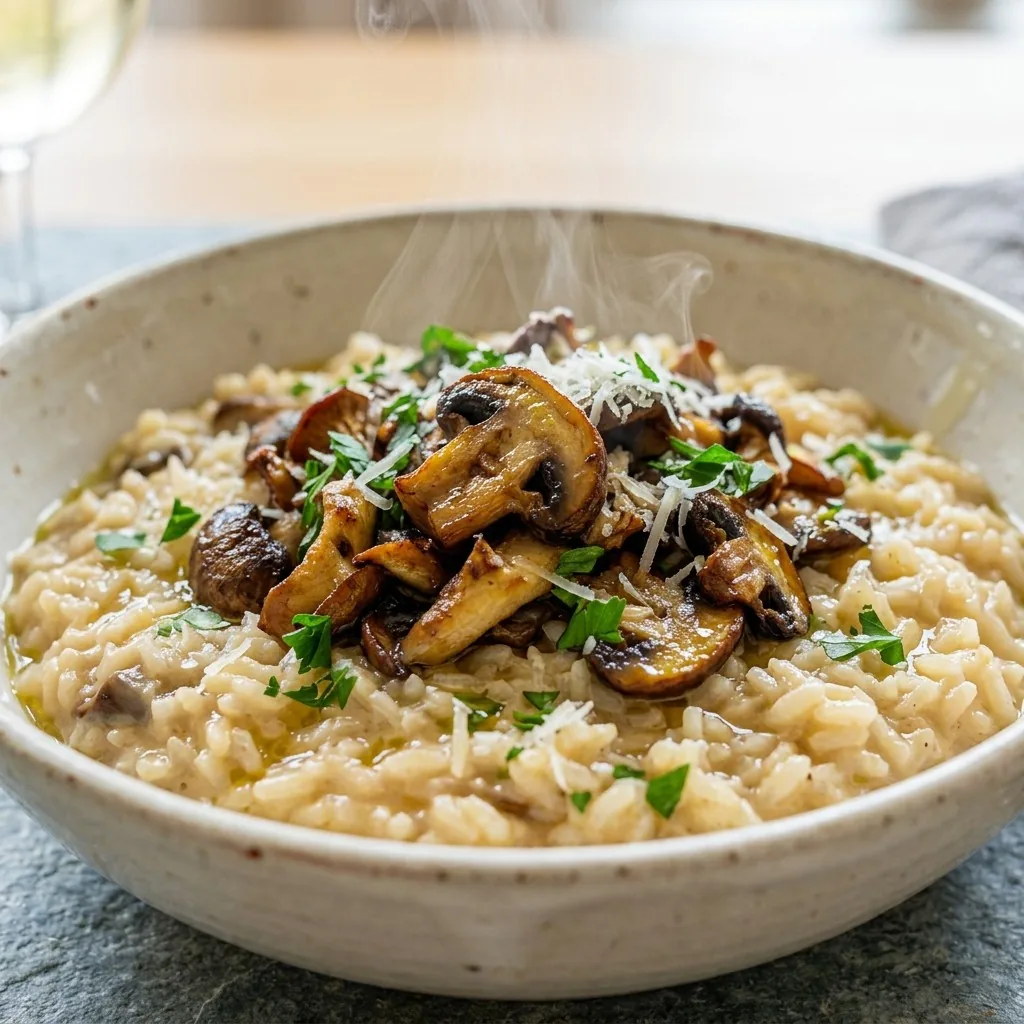 Mushroom Risotto