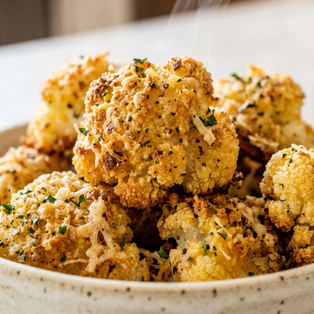 Parmesan Roasted Cauliflower
