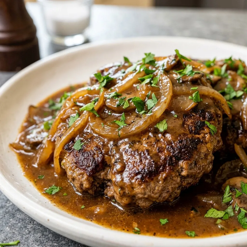 Smothered Hamburger Steak
