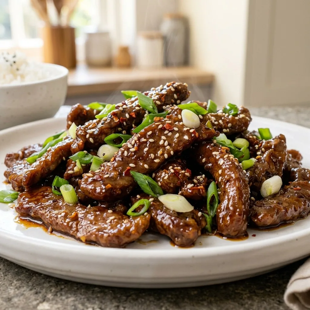 Easy Mongolian Beef