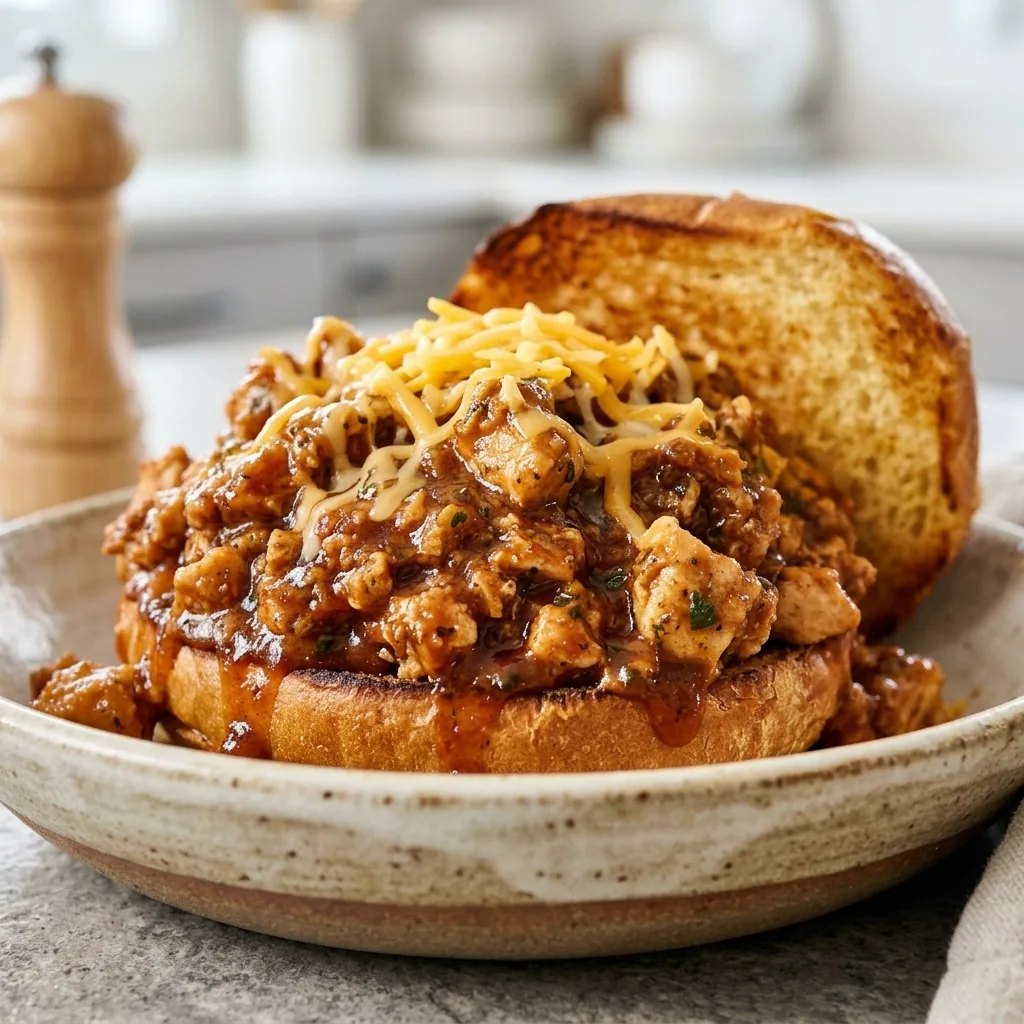 Homemade Chicken Sloppy Joes