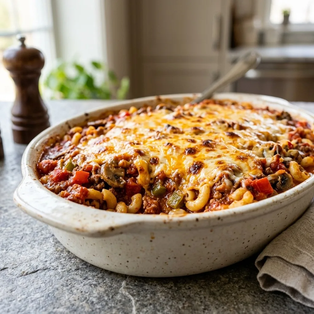 Johnny Marzetti Casserole