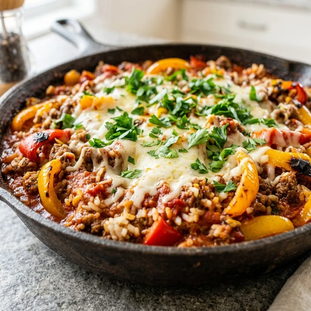 Unstuffed Peppers