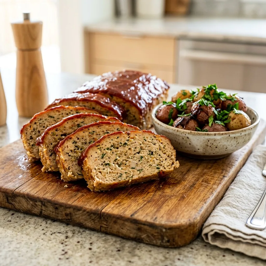 Healthy Slow Cooker Meatloaf